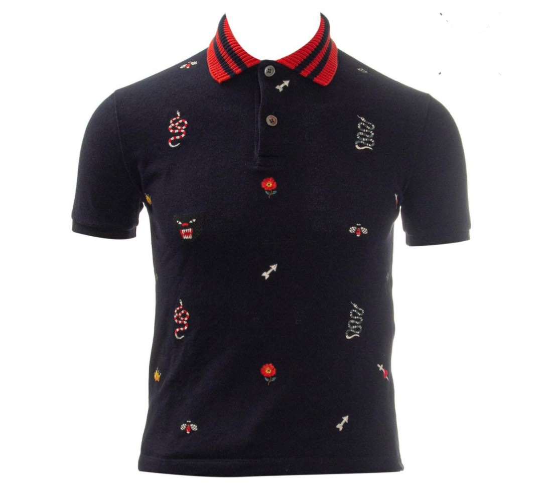 Gucci collared shirt, Men's Fashion, Tops & Sets, Tshirts & Polo Shirts ...