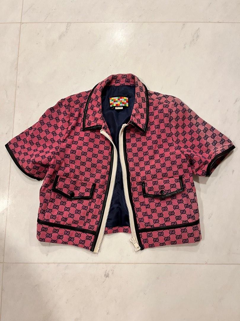 blue and red gucci tracksuit