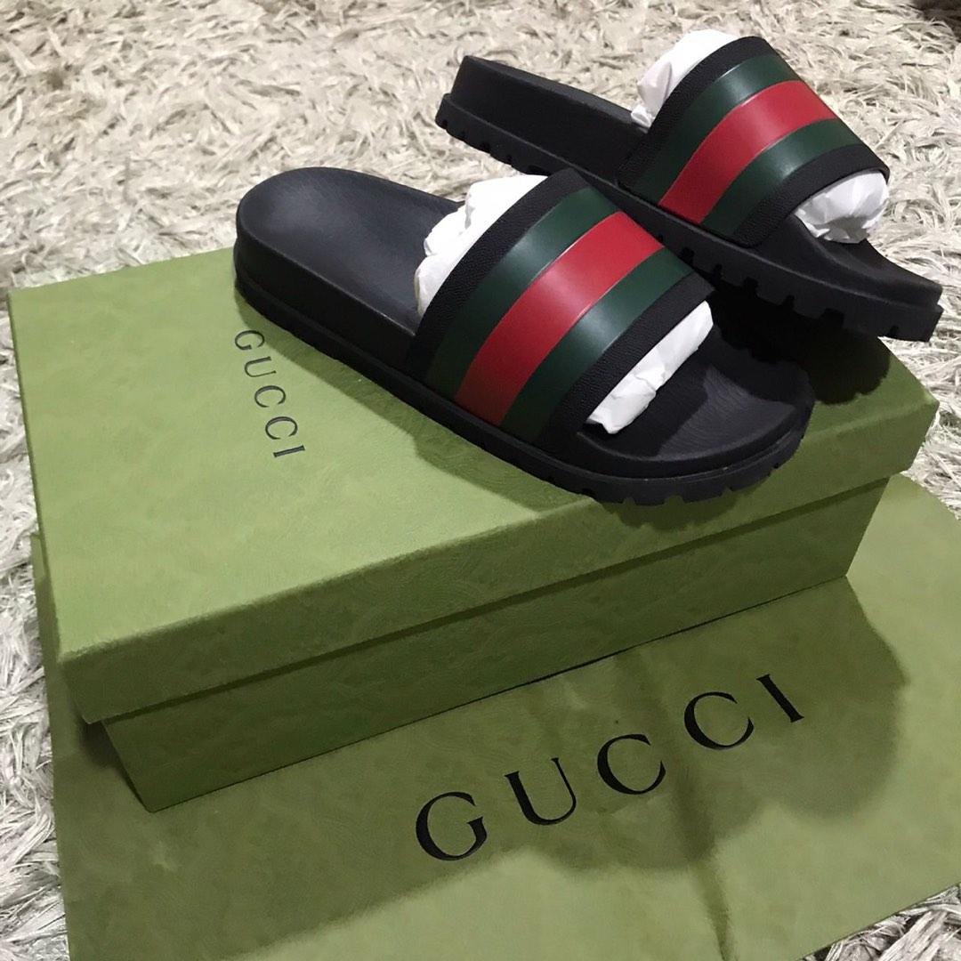 Gucci Slides Men s Fashion Footwear Flipflops and Slides on