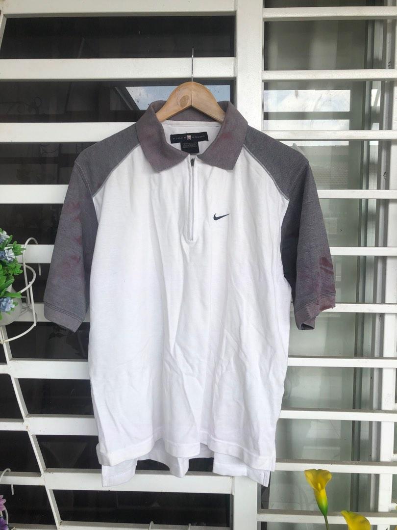 Half Zipper Nike Golf Collar Men s Fashion Tops Sets Tshirts