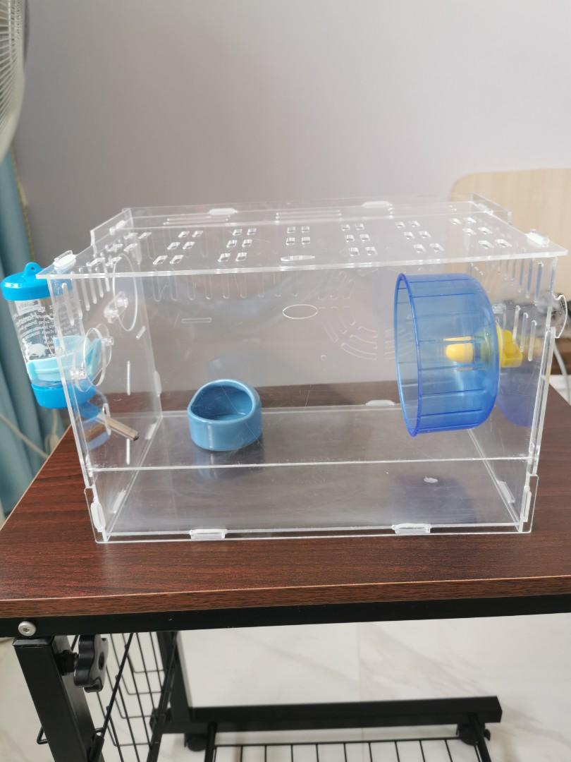 Illustration of Aluminum Transparent Multi Level Hamster Cage Frames