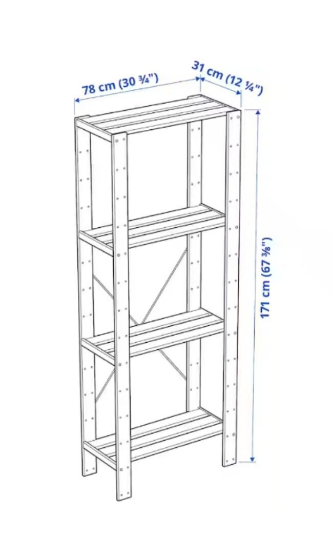 HEJNE IKEA Shelves, Furniture & Home Living, Furniture, Shelves