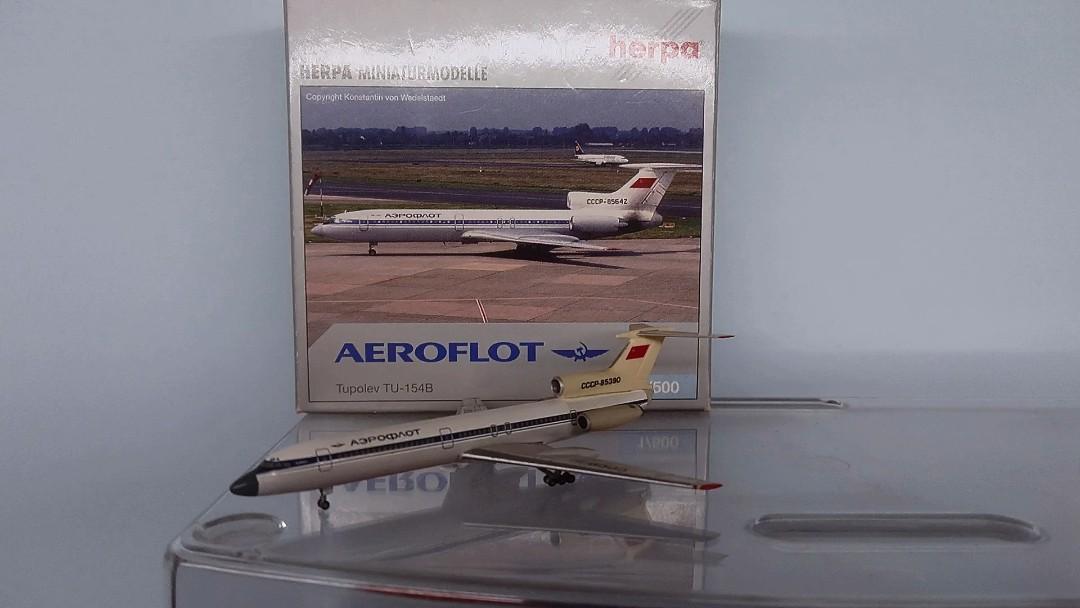 Herpa Wings 1:500 Aeroflot Tupolev Tu-154B 蘇聯航空, 興趣及遊戲
