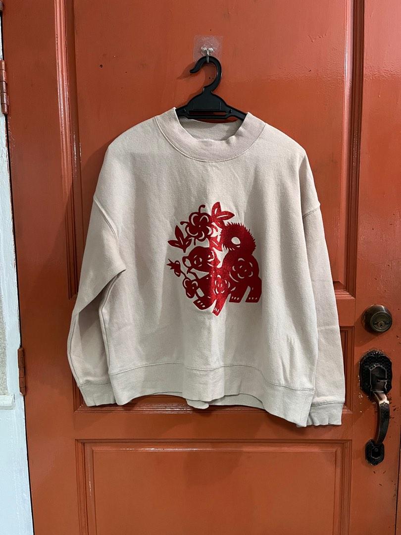 H M chinese new year edition Women s Fashion Tops Longsleeves