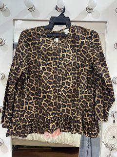 H&m Leopard top