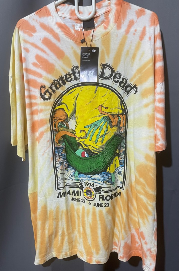 Grateful dead shirt - H&M, Men's Fashion, Tops & Sets, Tshirts