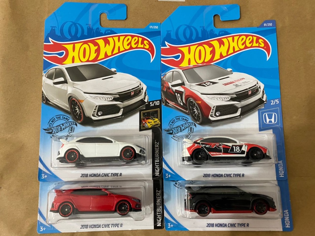 Hot wheels civic type r deals