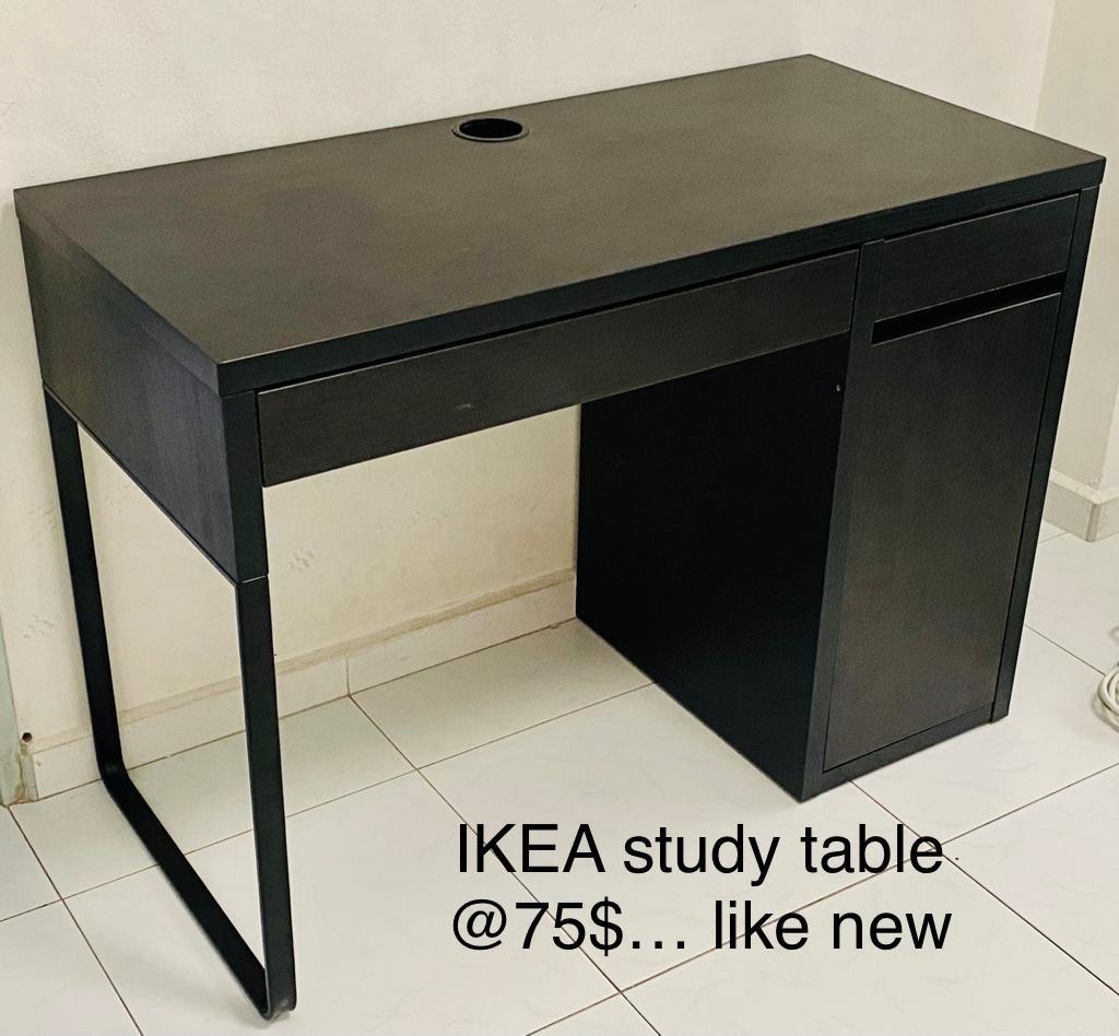 Ikea Study table, Furniture & Home Living, Furniture, Tables & Sets on