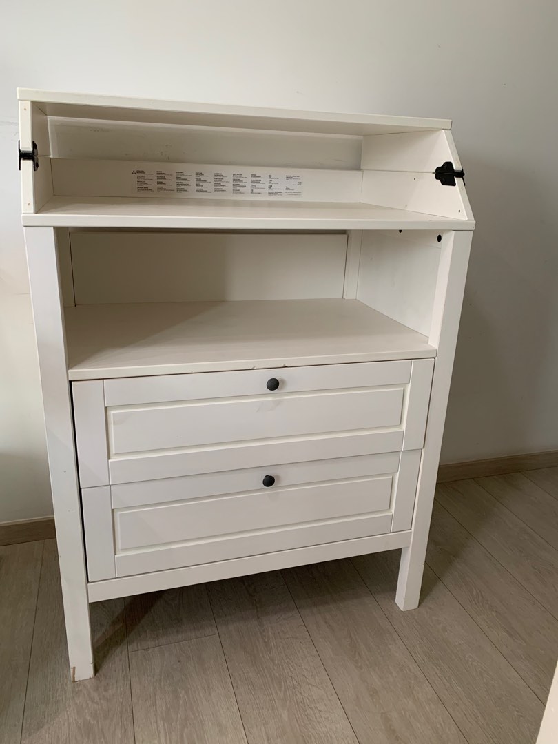 Ikea sundvik diaper changing station with drawers, Babies & Kids, Baby