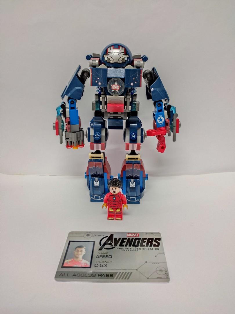 Iron Man Hulkbuster Mechanical Lego Compatible Hobbies Toys