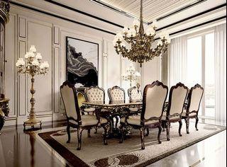 Italian French | Classic Luxury Dining table & chair