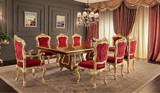 Italian French | Royal Classic | Dining table & chairs