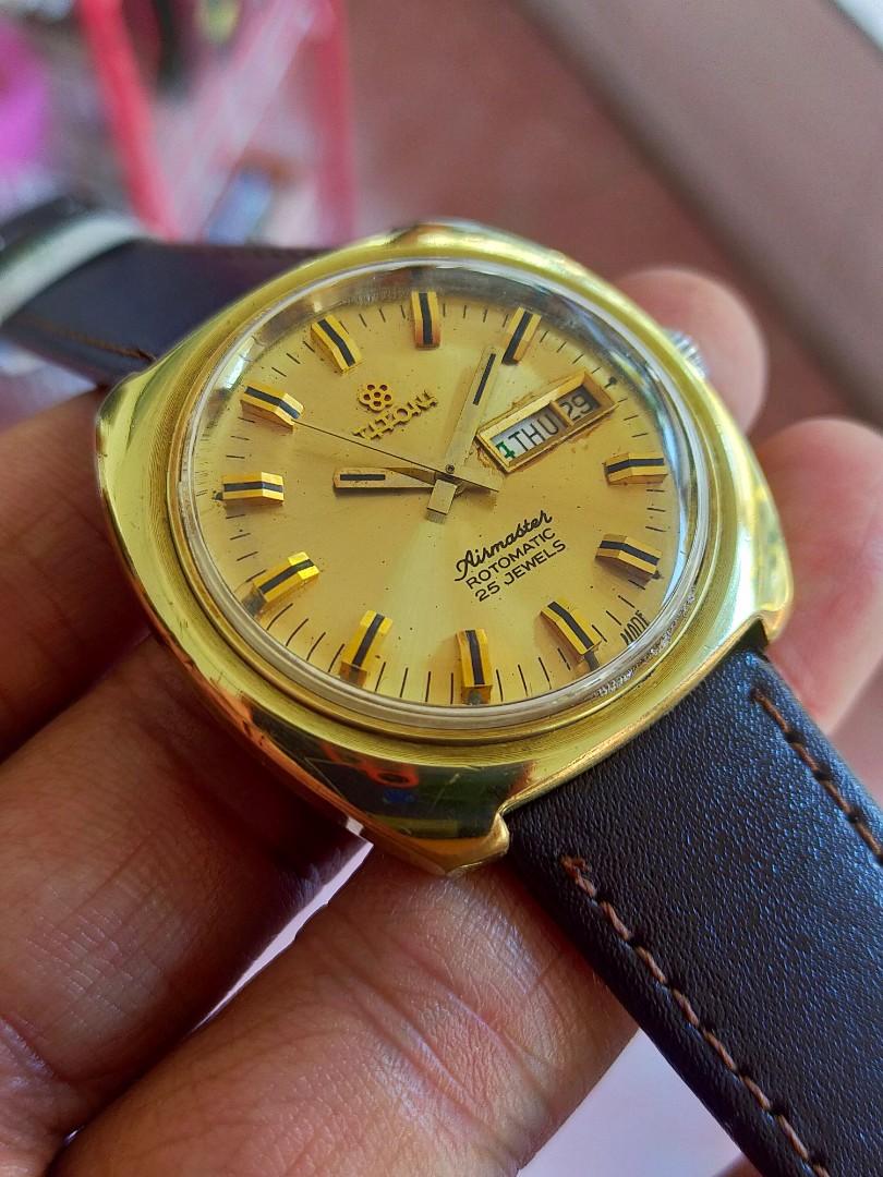 Jam tangan titoni store airmaster 25 jewels