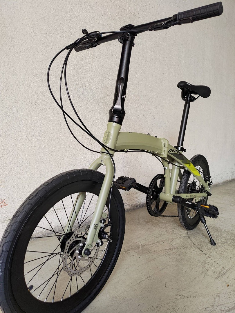 Java Zelo V2 Army Green 20 inch 7Speed, Sports Equipment, Bicycles ...
