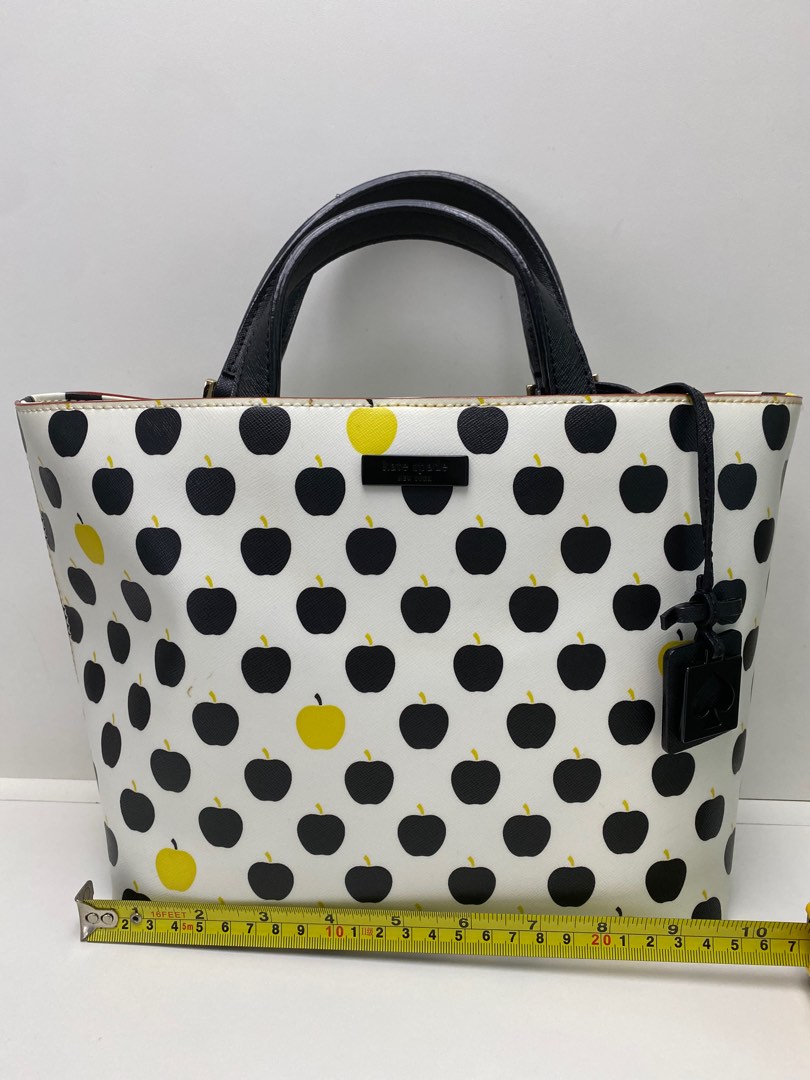 Kate Spade Apple Print Bag, Women's Fashion, Bags & Wallets, Tote Bags