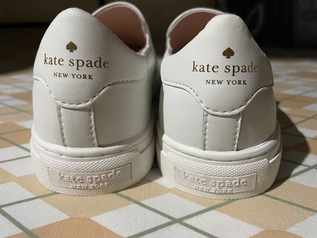 Kate Spade Womens Andy Azores White Slip On Sneakers, Women's Fashion,  Footwear, Sneakers on Carousell