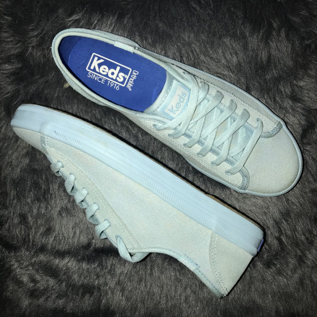 light blue keds