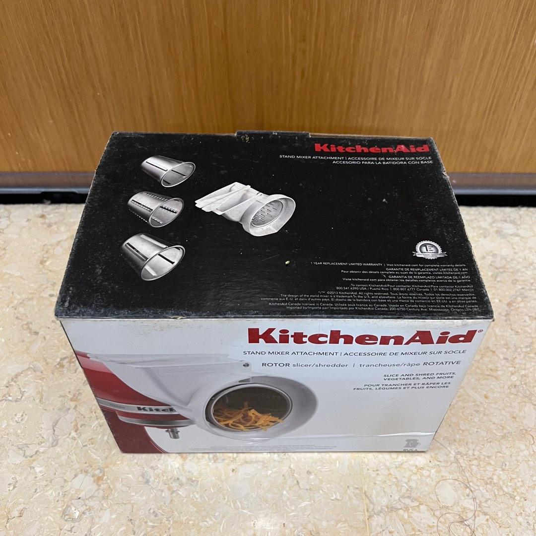 KitchenAid Rotor Slicer And Shredder Kitchen Aid Stand Attachment + 4