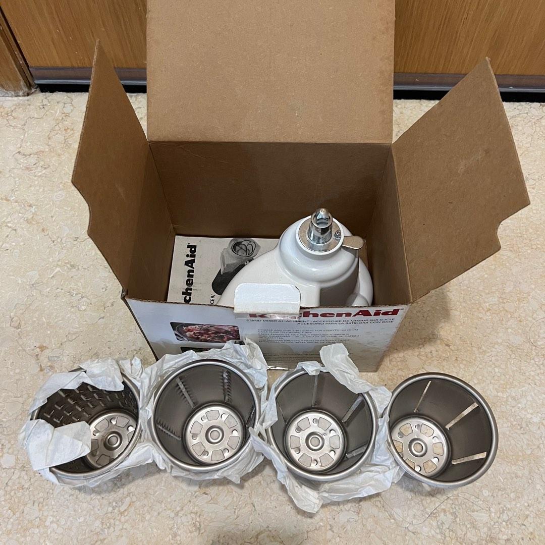 KitchenAid Rotor Slicer And Shredder Kitchen Aid Stand Attachment + 4