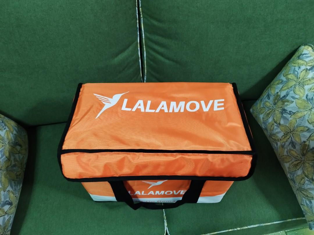 NEW LALAMOVE LALABAG Rider Bag Food Box, Motorbikes on Carousell