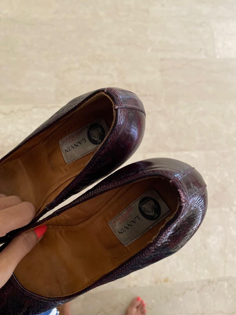 Lanvin wedges clearance