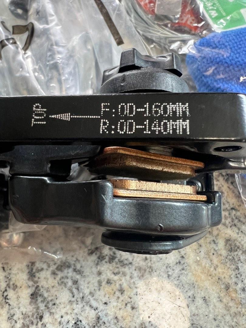 Lebycle disc brake full set. on Carousell