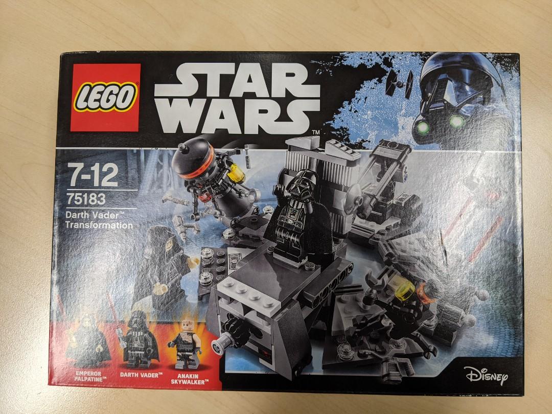 Lego 75183 Star Wars Darth Vader Transformation Building Kit, 興趣