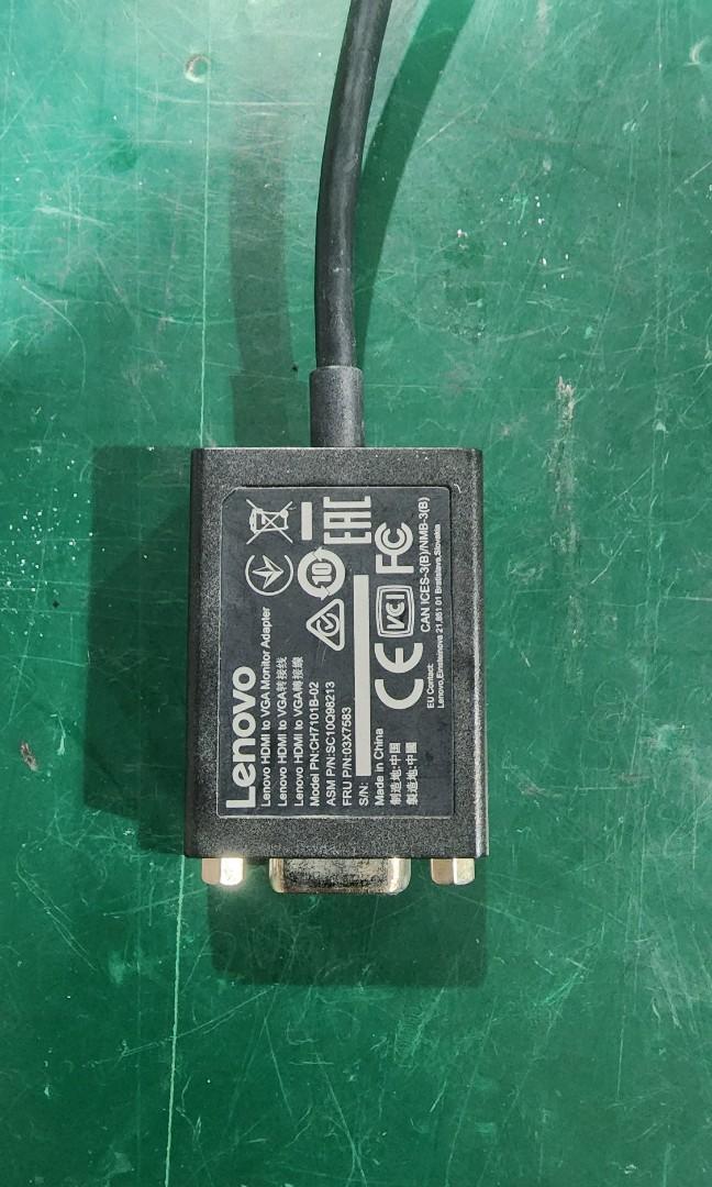 (RESTOCKING)(Bulk) Lenovo HDMI to VGA (read discription), Computers