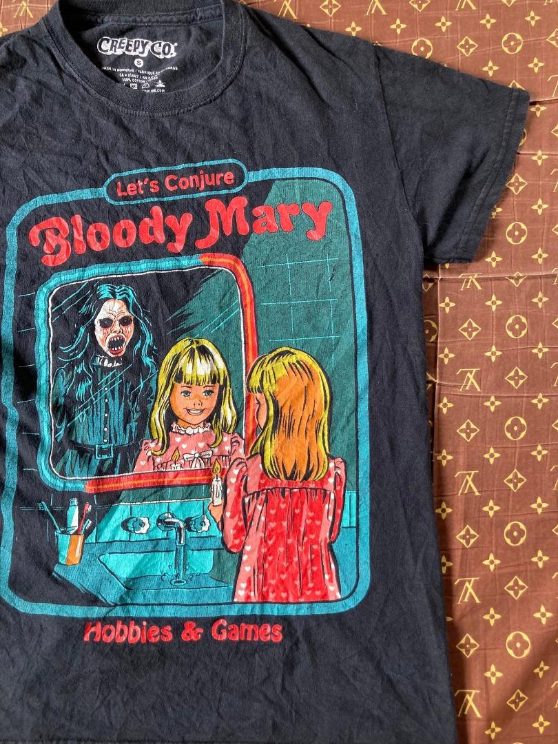 Let's Conjure Bloody Mary Cartoon T-shirt, Men's Fashion, Tops & Sets,  Tshirts & Polo Shirts on Carousell
