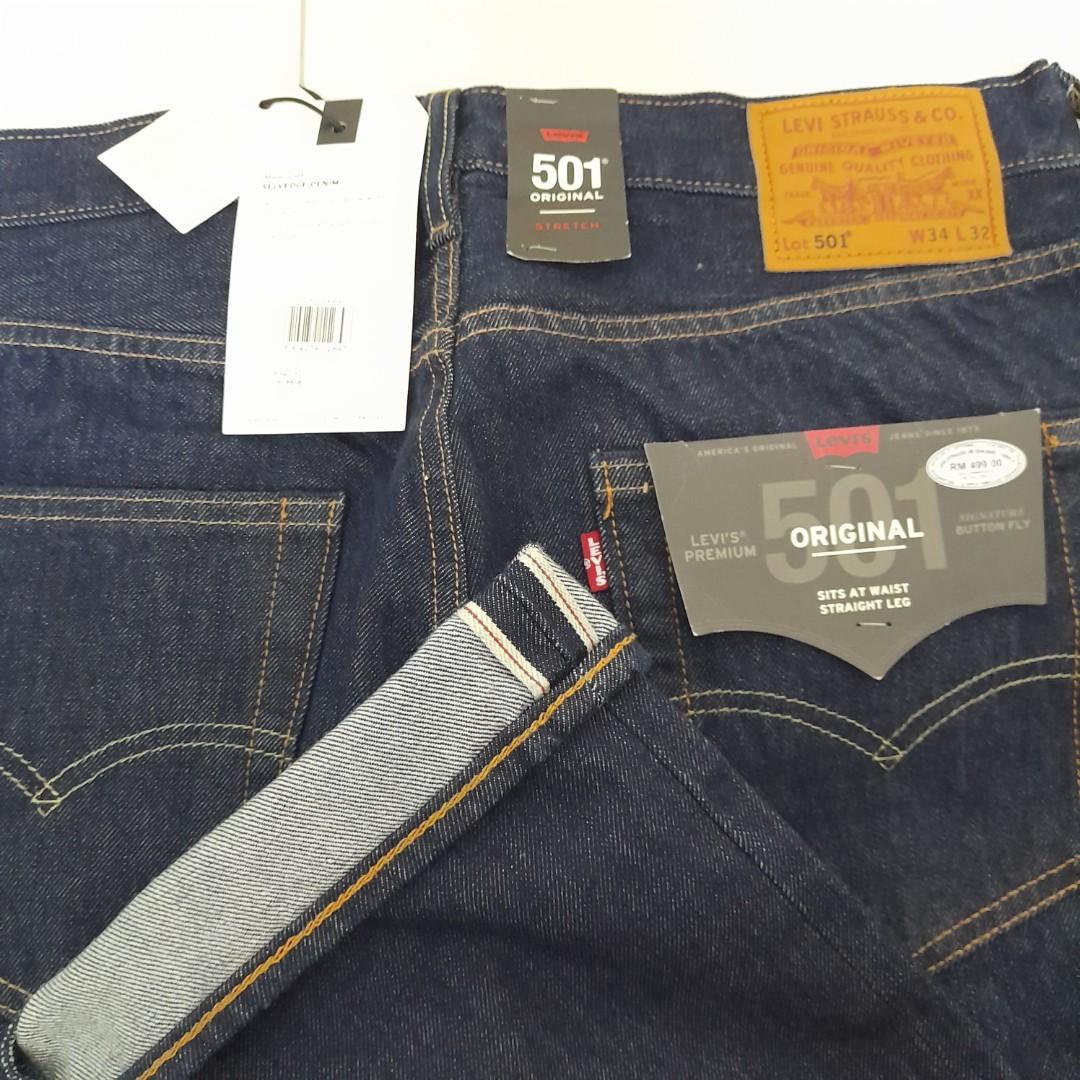 Levis 501 shop premium selvedge