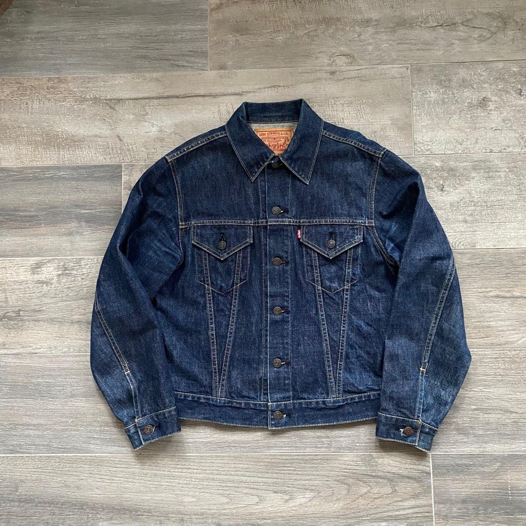 LEVIS 557 BIG E JACKET LEVI'S LVC JAPAN DENIM, 男裝, 外套及戶外 