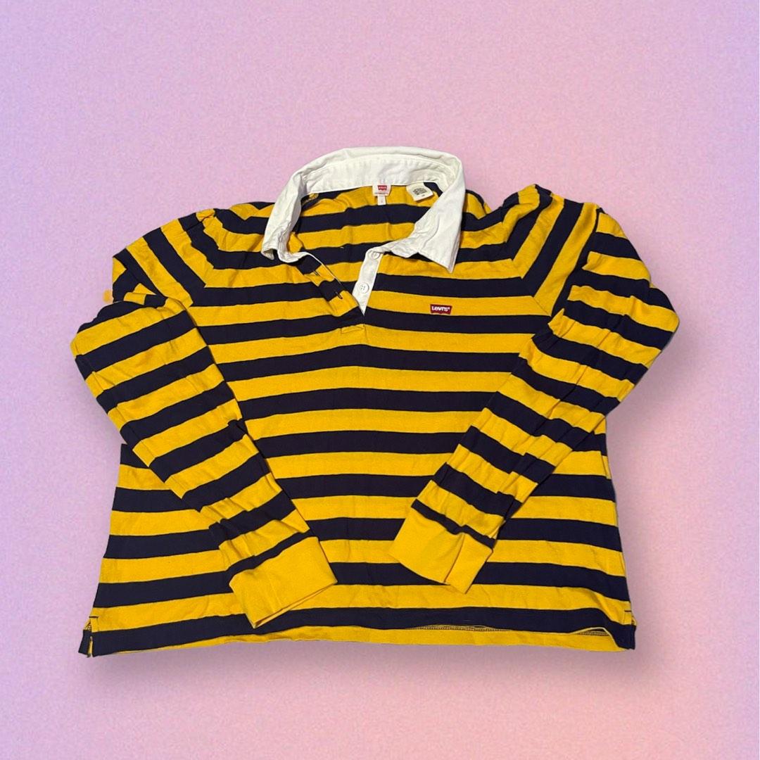 Red yellow sales blue sweater