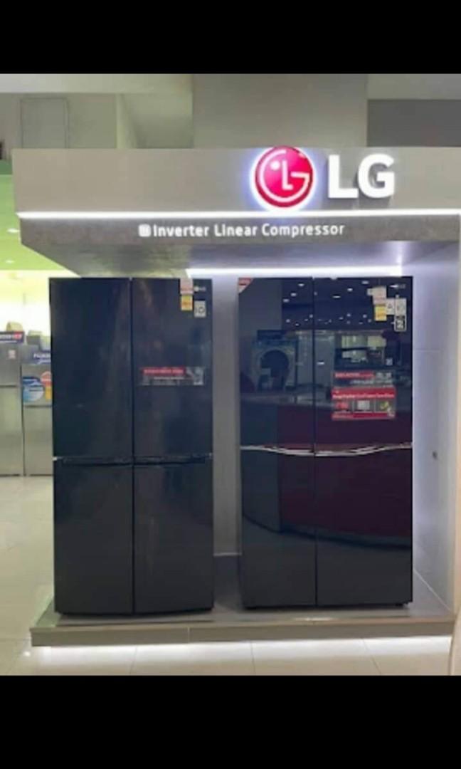 Lg Side by Side Ref Inverter, TV & Home Appliances, Kitchen Appliances