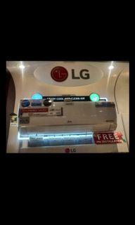 LG SPLIT TYPE DUAL INVERTER AIRCON
( FREE INSTALLATION )