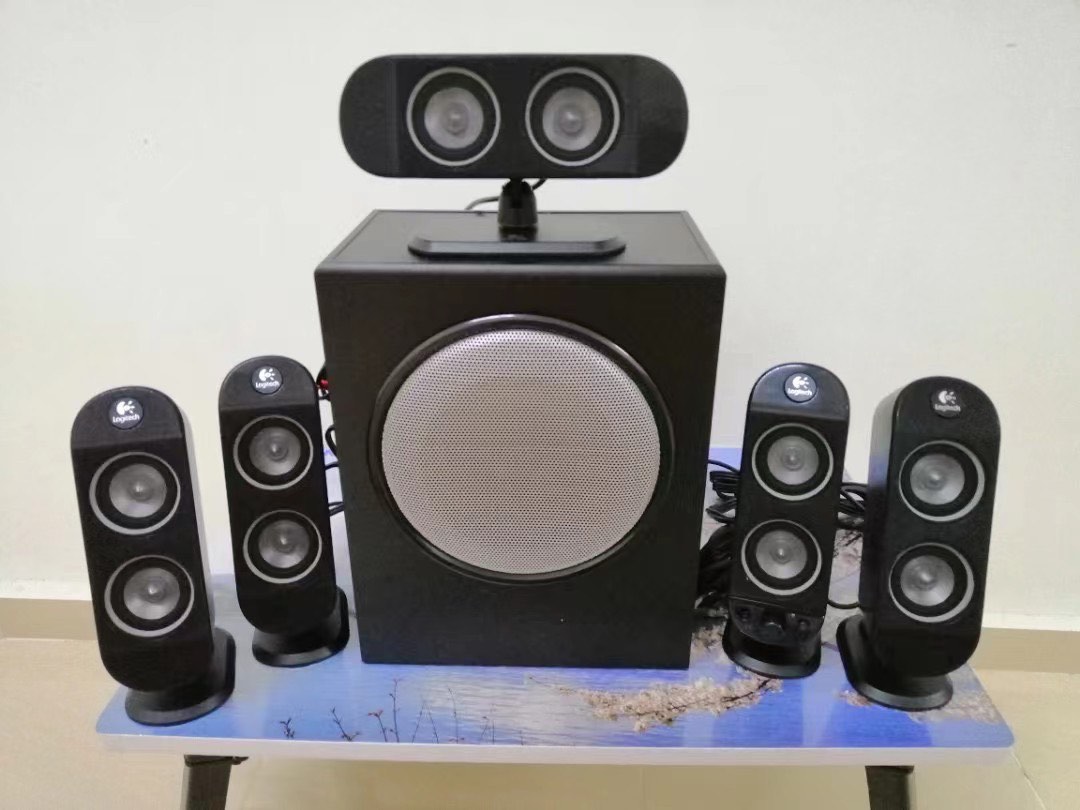 Logitech X-530, Audio, Soundbars, Speakers & Amplifiers