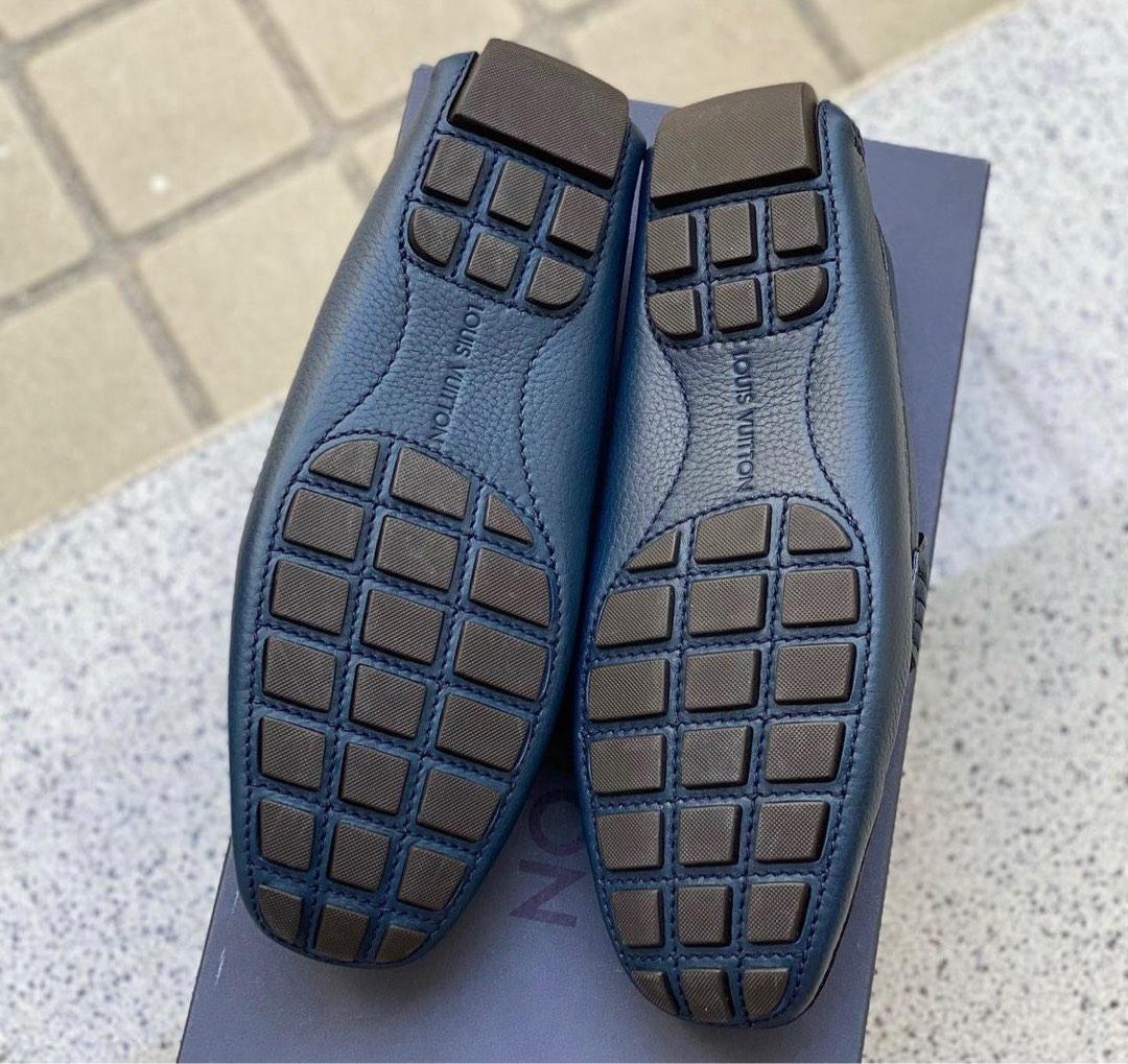 Louis Vuitton Black Leather Monte Carlo Slip On Loafers Size 44 Louis  Vuitton
