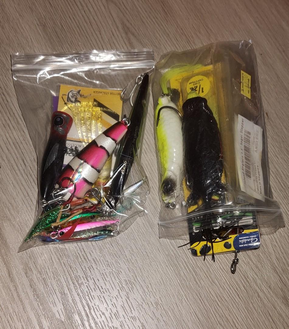 Lures for toman and pb, Sports Equipment, Fishing on Carousell