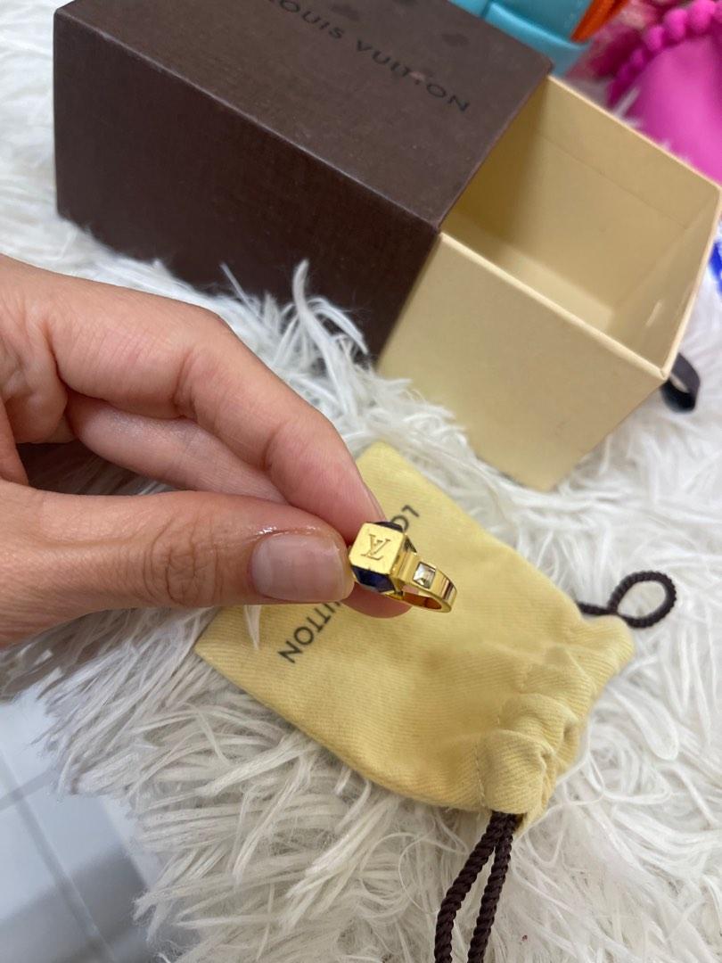 LV Authentic Ring, Luxury, Accessories on Carousell