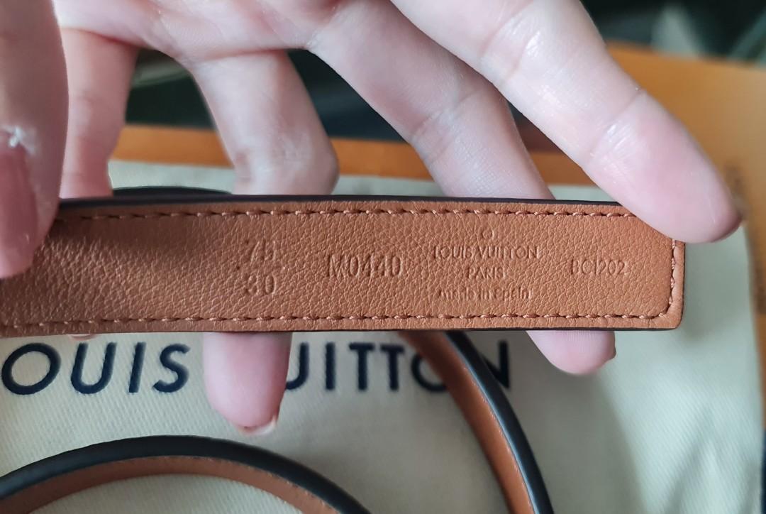 Louis Vuitton Iconic 20mm Reversible Belt – Devenir Luxury Resale