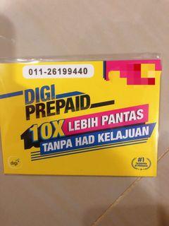 Malaysia Digi Super VVIP for Sales