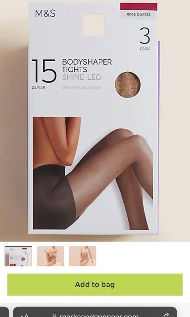 Marks & Spencer Shine Tights XL, Women's Fashion, New Undergarments &  Loungewear on Carousell