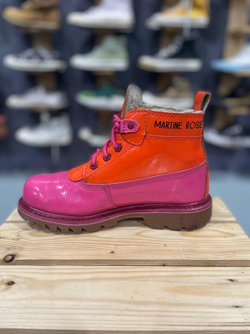 Martine Rose x strechable Caterpillar boots