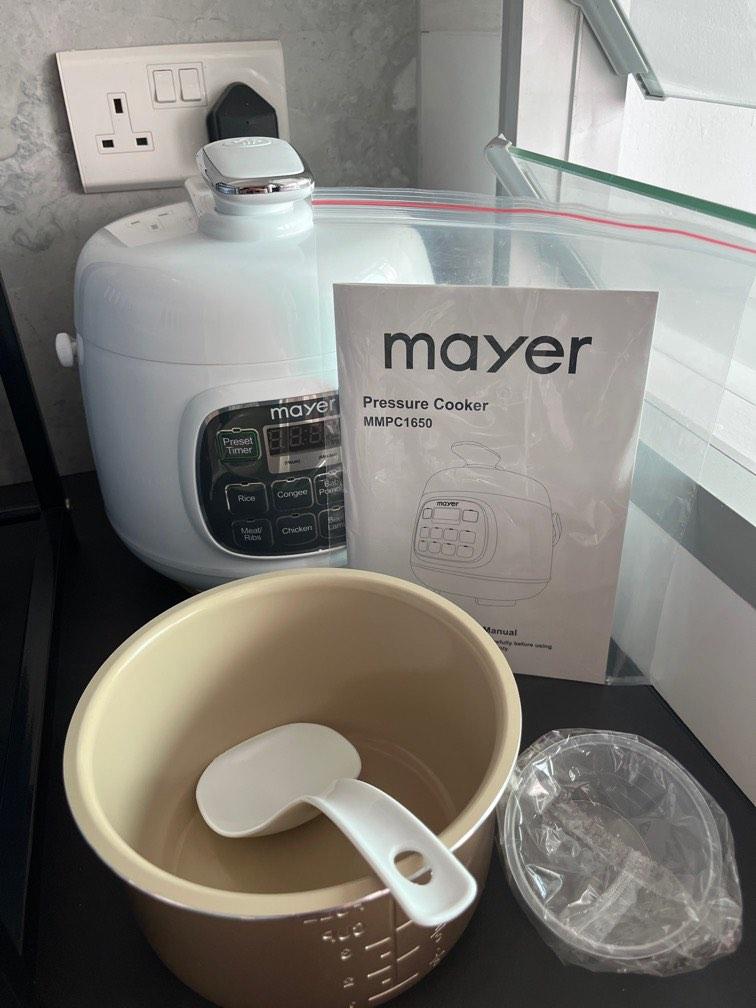 Mayer pressure hotsell cooker mmpc1650 manual
