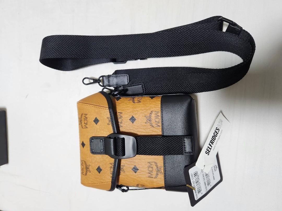 Men's Lightweight Crossbody Sling Bag - Waterproof Oxford Cloth, Multi-Pocket Phone Bag For Travel & Everyday