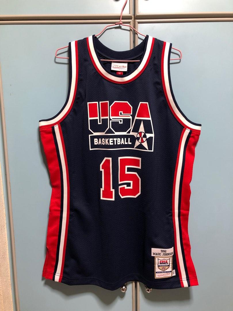 Mitchell & Ness Authentic Jersey Team USA 1992 Magic Johnson