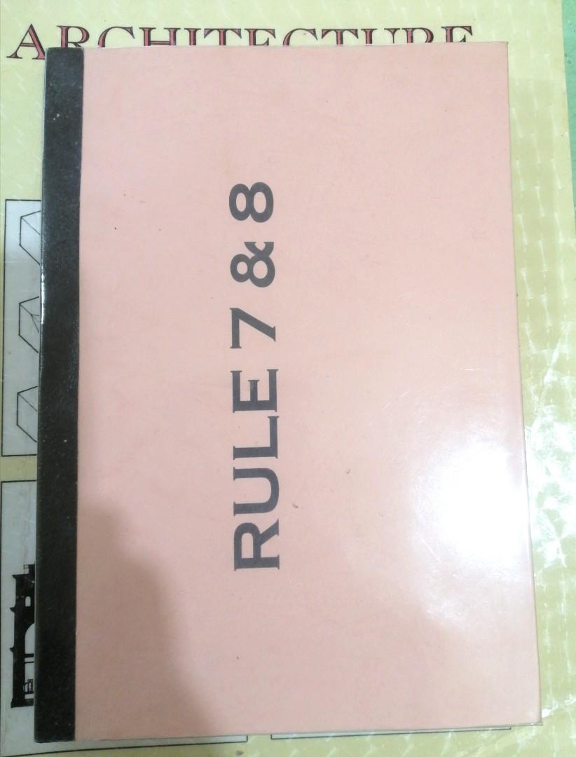 National building code rule 7 8 hobbies toys books magazines