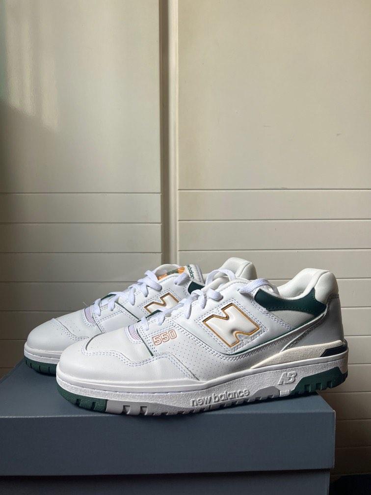 New Balance NB 550 Nightwatch Green, Men's Fashion, Footwear, Sneakers on Carousell