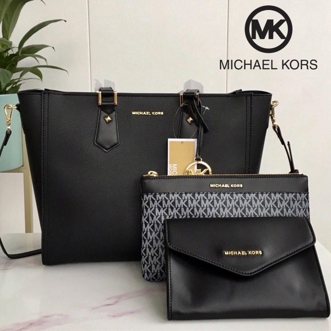 Michael Kors Kimberly 3-in-1 tote, Luxury, Bags & Wallets on Carousell