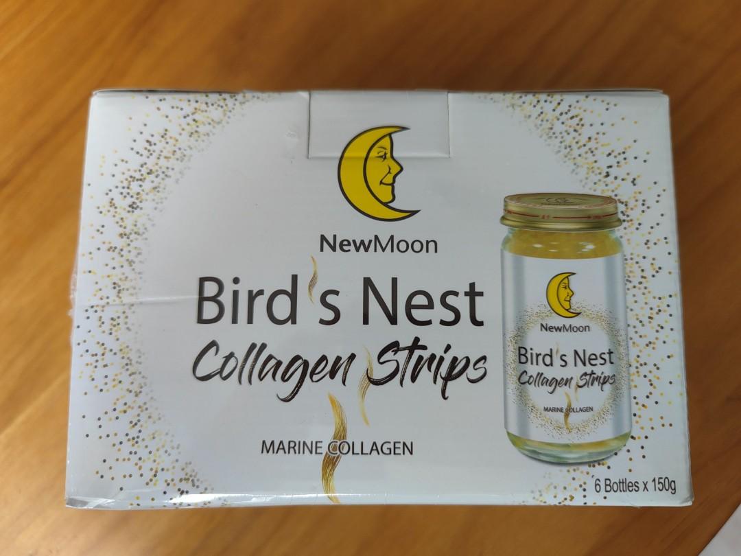 Newmoon Birds Nest Collagen Strip (6x150g), Health & Nutrition, Health