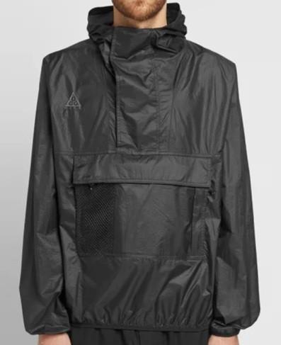 Nike ACG Hooded Anorak Black Men s Fashion Coats Jackets and